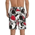 thumbnail image 5 of Cauagu Cute Dog Print Pajama Bottoms for Men Sleep Pajama Shorts Elastic Waistband Sleep Pajama Short Men's PJ Shorts -Medium, 5 of 6