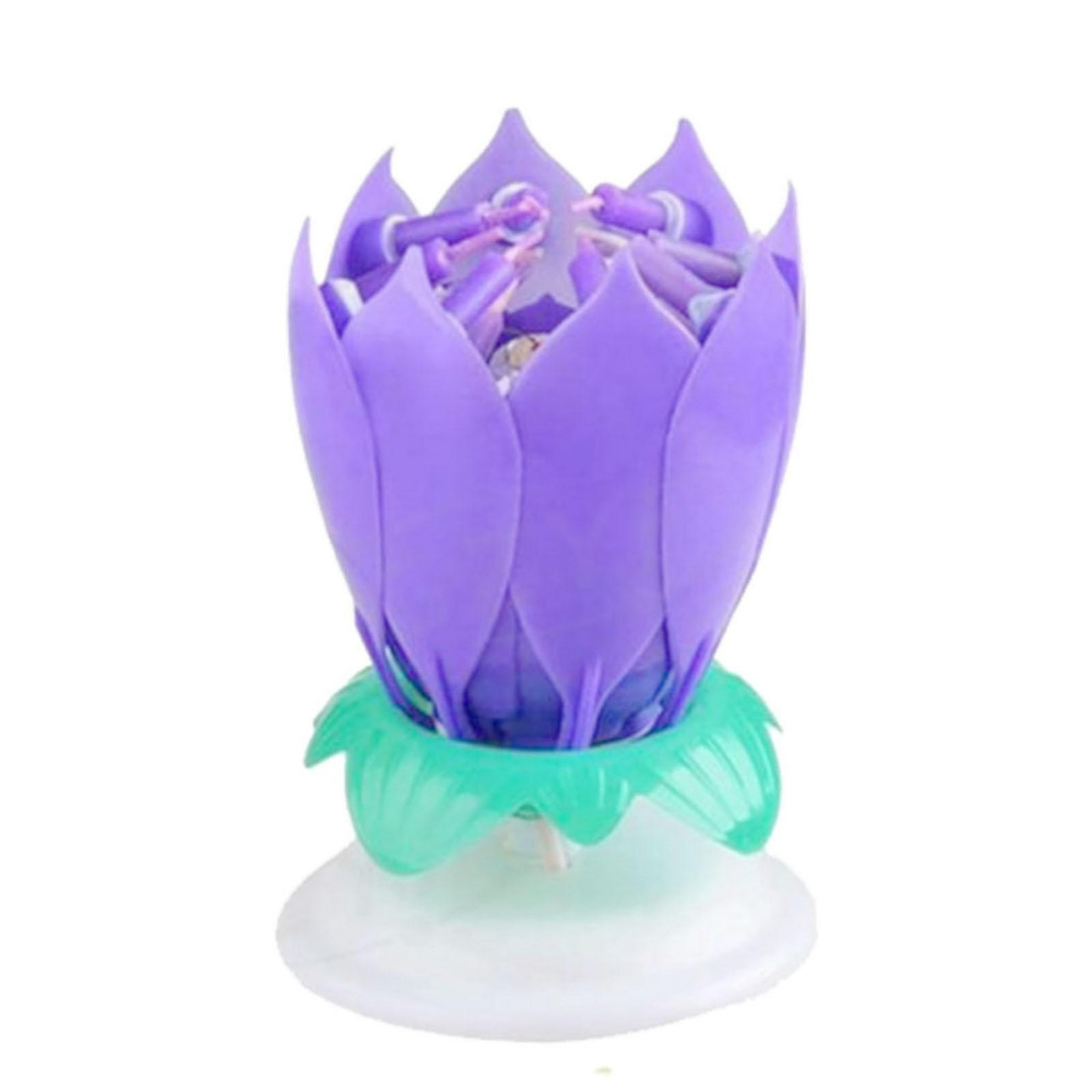 Fashion Lotus Flower Festival Birthday Cake Decorative Music