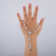 thumbnail image 4 of Colgante de rosario para coche, adorno colgante, pulsera de rosario, cruz, accesorio para espejo retrovisor de coche, 4 of 7