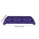 thumbnail image 3 of Mantel de Telaraña para Halloween | Decoración Gótica | 137 X 272 Cm | Plástico Morado | Decoración para Interiores y Exteriores, 3 of 6