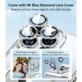 thumbnail image 3 of GHSDFBB Magnetic Titanium for iPhone 15 Pro Max Case with Full Camera Protection [No.1 Strong N56 Magnets] [Military Grade Drop Protection] for Magsafe Women Girls Men Phone Case (6.7")-Silver, 3 of 7