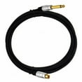 thumbnail image 4 of Cable 6.35mm 1/4 TS Mono Male to RCA Phono-Speaker Mixer AUX-Adapter, 4 of 6