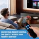 thumbnail image 3 of 7-button infrared remote control, compatible with TV set-top boxes, DVD, VCD, smart learning controller, 3 of 5