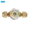 thumbnail image 3 of Unique Bargains Sight Glass, 2Pcs 1/4 x 1/4 SAE Universal Liquid Moisture Indicator, 3 of 5