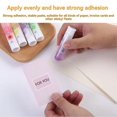 thumbnail image 3 of YIEMEEN Art Grade Solid Glues Sticks Fruity Scented NonCrack Formula PVP Safe Adhesive For Students Homework Projects 8g, 3 of 8