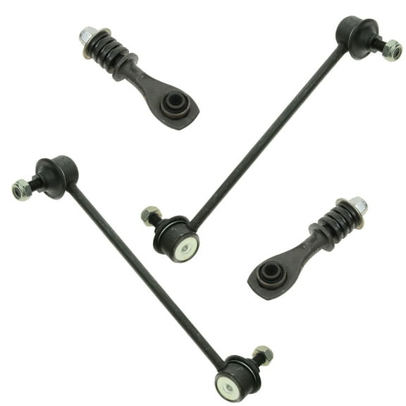 TRQ 4 Piece Front & Rear Sway Bar End Link Kit for Ford Contour Mercury Mystique PSA86480