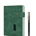 thumbnail image 1 of Cuaderno Pasta Dura Libreta Escolar 200 Páginas Pluma Regalo Xtellar verde, 1 of 4