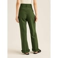 thumbnail image 3 of Scoop Women's and Women’s Plus Crepe High Rise Bootcut Suit Pants, Sizes 0-28, 3 of 5