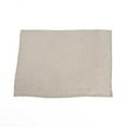thumbnail image 5 of Saro Lifestyle 13009.PW1420B 14 x 20 in. Rectangle Fringed Design Stone Washed Placemats, Pewter - Set of 4, 5 of 5