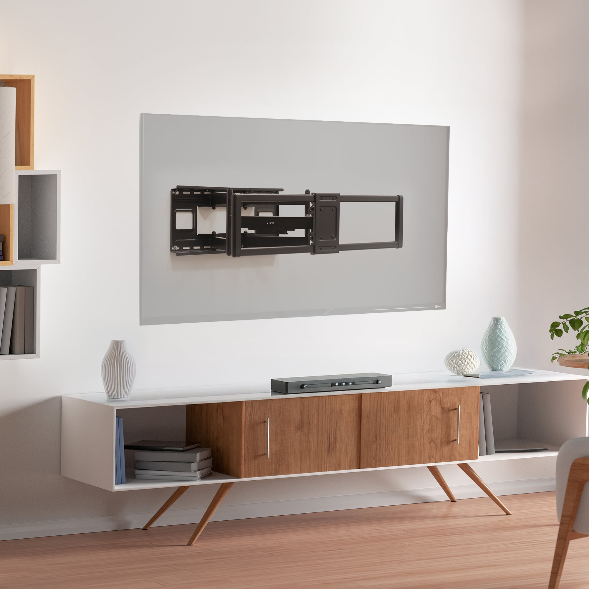VIVO Heavy Duty Full Motion 60" to 120" Large Screen TV Wall Mount