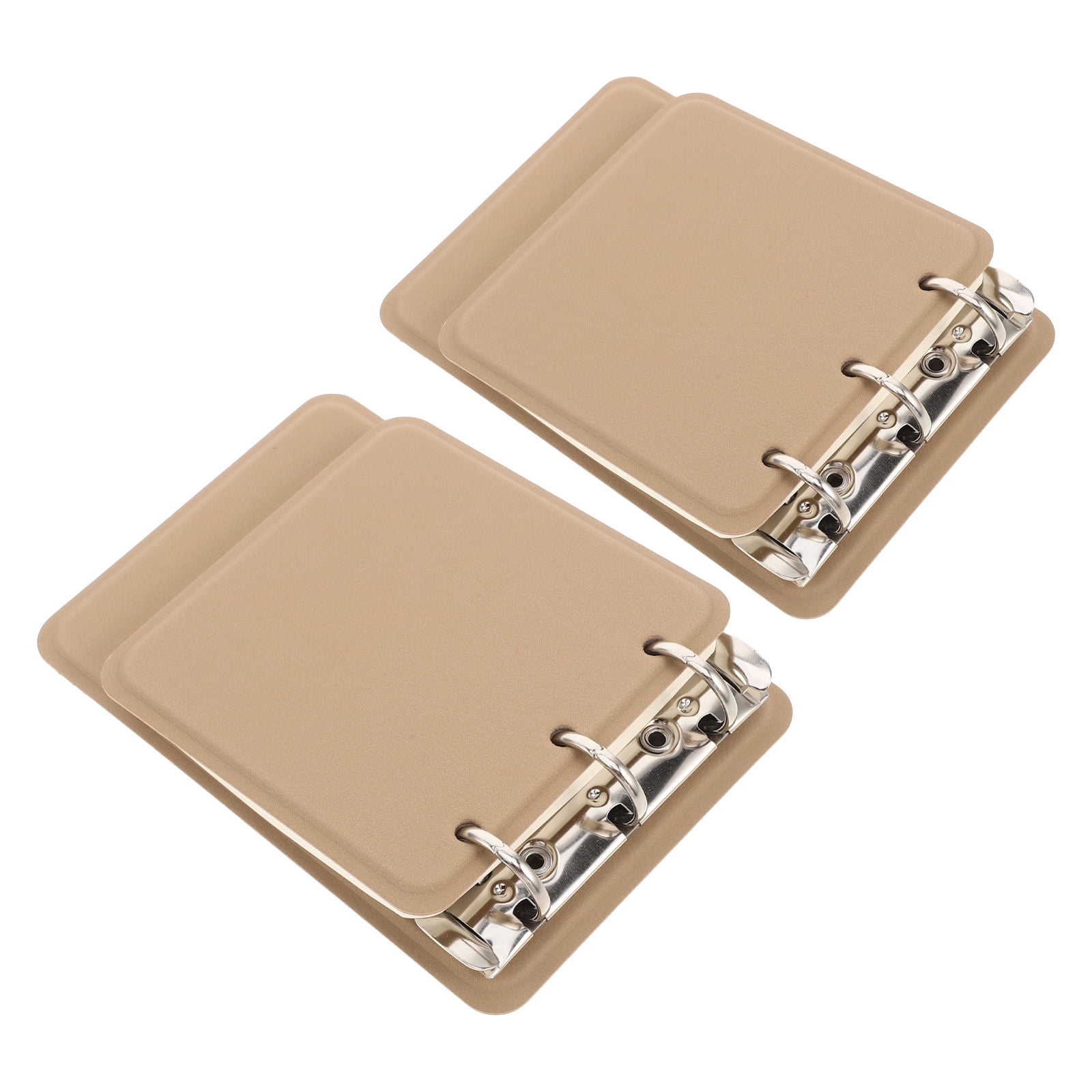 KAKOWELY 2Pcs Travel Notebook Light Brown Pocket Sized Notepad with Tearable Pages for Quick Notes