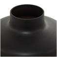 thumbnail image 5 of DecMode 13" Black Glass Vase, 5 of 12