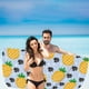thumbnail image 5 of Xihbxyly Toalla de Playa de Microfibra, Ligera y Resistente a La Arena, de Secado Rápido, Ideal para Viajes, Playa y Piscina, 76 X 152 Cm., 5 of 6