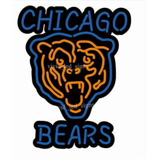 Chicago Bears Bear Logo LED Neon Sign