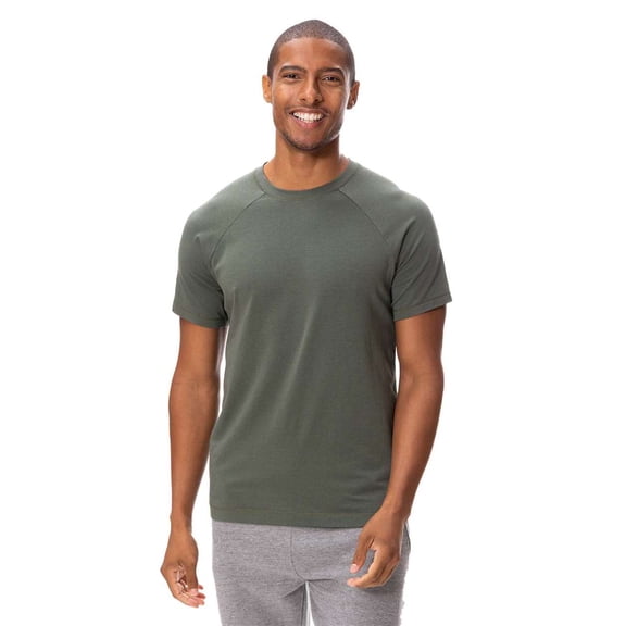 Threadfast Apparel 382R Impact Raglan T-Shirt-Army-2XL