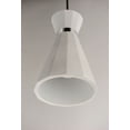 thumbnail image 2 of -7W 1 Led Pendant-7.75 Inches Wide By 10.75 Inches High-Gray/Polished Chrome Finish    -Traditional Installation Et2 Lighting E25036-Gypc, 2 of 10