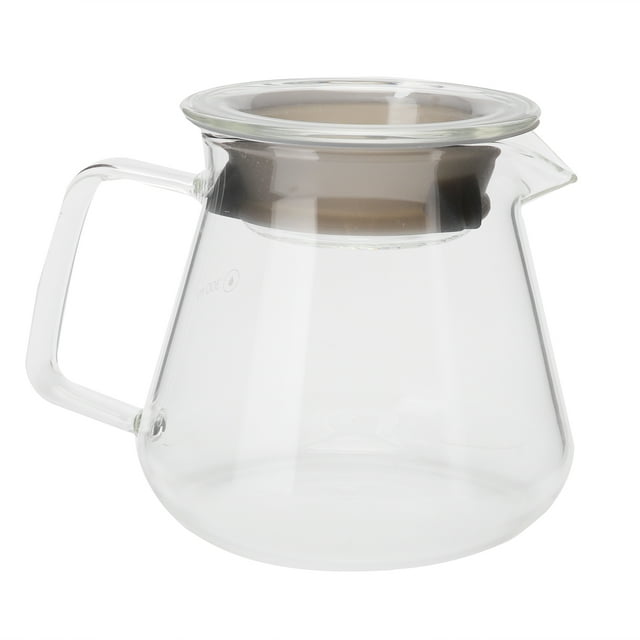 Bouilloire à Café en Verre, Cafetière en Verre Haute Capacité