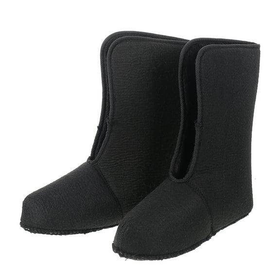 Niceauty Boot Liners For Cold Weather Winter Insulated Black Oxford Cloth Fleece Lined 1 Pair