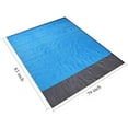 thumbnail image 4 of Lightweight sand-free beach mat, multi-purpose portable waterproof foldable mat with storage bag, suitable for camping, going out, beach, backpack, outdoor activities and adventure, 4 of 7