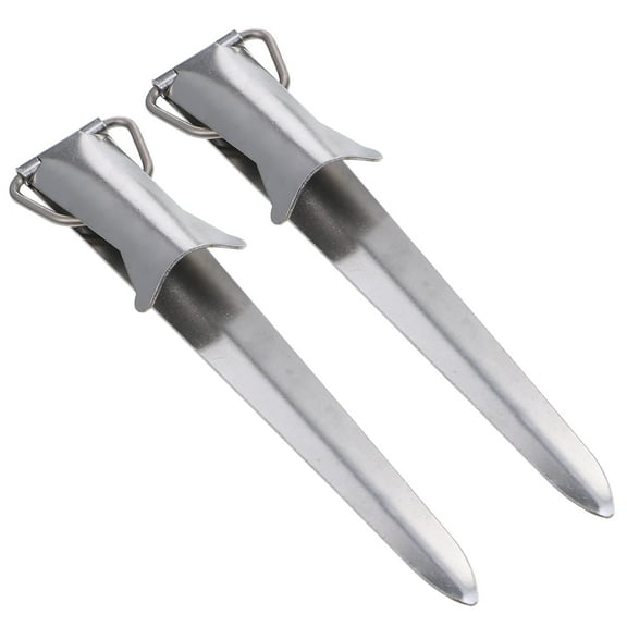 unbranded  2 Pcs Carp Fishing Rod Holder Ground Support Stand for Sturdy Pole