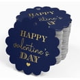 thumbnail image 4 of Inkdotpot Gold Foil Paper Hang Tags Happy Valentine's Day Valentine Favor Tags 100 Pieces, 4 of 6