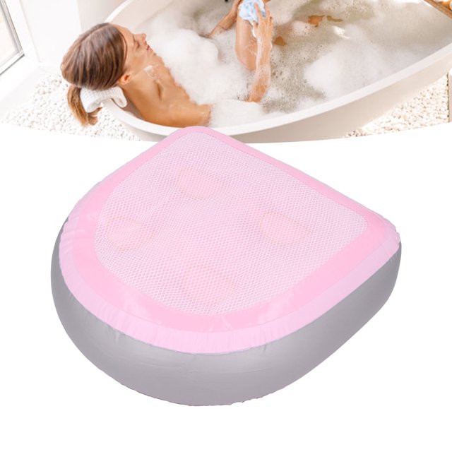 Inflatable Hot Tub , Suction Cup Bottom, Dual Functionality, Upgraded Stability and Support, Non Slip with Mesh Slots, Suitable for Home and Outdoor Bathtubs, Spas, Pools