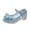 Blue, variant on Kureaily Girls Ballet For Kids Soft Sole Shoes With Embellishments For Toddler And Little Girls Comfortable And Durable Footwear For Everyday Wear/ Size 9.5,3-3.5 Years(Blue)