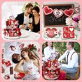 thumbnail image 5 of Wooden Valentine Day Tiered Tray Decor Set of 27, Valentines Day Home Decor, Valentine Day Tabletop Ornament, Valentine Signs Modern Valentines Decor, 5 of 6