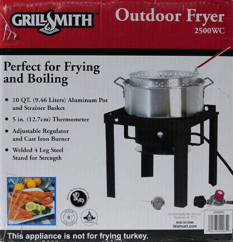 Grillsmith 10 Qt. Fish Fryer & Outdoor Cooker - image 2 of 4