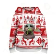 thumbnail image 4 of Sudadera con capucha 3D de Disney Baby Yoda para niños y niñas, bonita y moderna, informal, para hombre y mujer, regalos de Navidad, 4 of 5