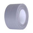 thumbnail image 3 of Sealing Strips PVC Colorful Wall Sticker Smooth Self Adhesive Tape Toilet Corner Windows Bathroom Kitchen Sink Restaurant 3.2m*3.8cm Gray, 3 of 9