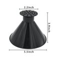 thumbnail image 3 of Rascador de hielo mágico, raspador de hielo mágico para coche con cono de embudo para raspadores de hielo para parabrisas, raspador de nieve redondo para coche Sincero Electrónica, 3 of 4