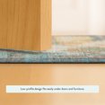 thumbnail image 5 of Addison Rugs Chantille Indoor/Outdoor Transitional Abstract Teal Machine Washable Rectangle Rug, 3' x 5', 5 of 8