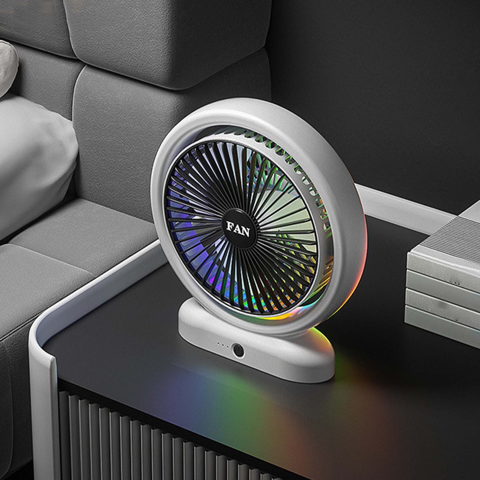 Stijggn Portable Handheld Fan, 3 Speed Settings Up to 12 Working Hours Small and Powerful Fan Wagon Crib Bike Kitchen Travel Gift for Women/Men K*ids