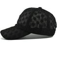 thumbnail image 4 of MIASHUI Casual Lace Baseball Cap Women Fashion Floral Brim Adjustable Black, 4 of 7