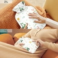 thumbnail image 6 of 2L Hot Water Bottle with Soft Velvet Cover PVC Hot Water Bag for Pain Relief Long-Lasting Warmth Cute Farmyard Pattern, 6 of 8
