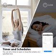 thumbnail image 2 of 2 interruptores de botón táctil inteligentes Tuya WiFi conectados a cortinas eléctricas, persianas enrollables para Alexa Home Siri, enchufe de EE. UU., 2 of 8