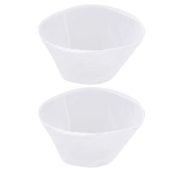 12Pcs Soymilk Filter Bags Mesh Food Strainer Filter Bags Reusable Strainer Fliter Bags,Wheel Diameter 10 Cm Machine,12 x Soymilk Filter Bags,White