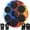 Ice-Fire, variant on Music Boxing Machine With Gloves - Wall Mounted Punching Trainer For Adults & 9-speed Punch Game Pad 2025 Upgrade Gifts 6+