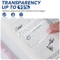 thumbnail image 3 of Notas adhesivas transparentes Tecolu impermeables, 500 hojas, 7 blocs, 3 of 7