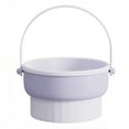 thumbnail image 1 of PEACNNG Makeup Brush Cleaner   Silicone Makeup Brush Cleaner  Round Washing Tool with Drying Rack Basket  Portable and Lightweight 3-in-1 Brush Washing Box  Beige, 1 of 1