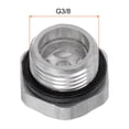 thumbnail image 3 of Unique Bargains 3/8' Male Threaded Aluminum Air Compressor Oil Level Gauge Sight Glass, 3 of 5