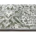 thumbnail image 4 of Pemberly Row Polyester Transitional Abstract Green 5' Round Area Rug, 4 of 4