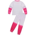 thumbnail image 2 of Rongking Princess Pink 2-Piece Pajamas Sets for Girls, Long Sleeve Suit, Size 3-9 Year, 2 of 7