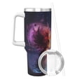 thumbnail image 2 of Sikiie Dreamy Forest Elf Insulated Stainless Water Bottle Lid Travel Mug Cup Insulated Tumblers Cup 40oz Ice Bully With Handle, 2 of 8