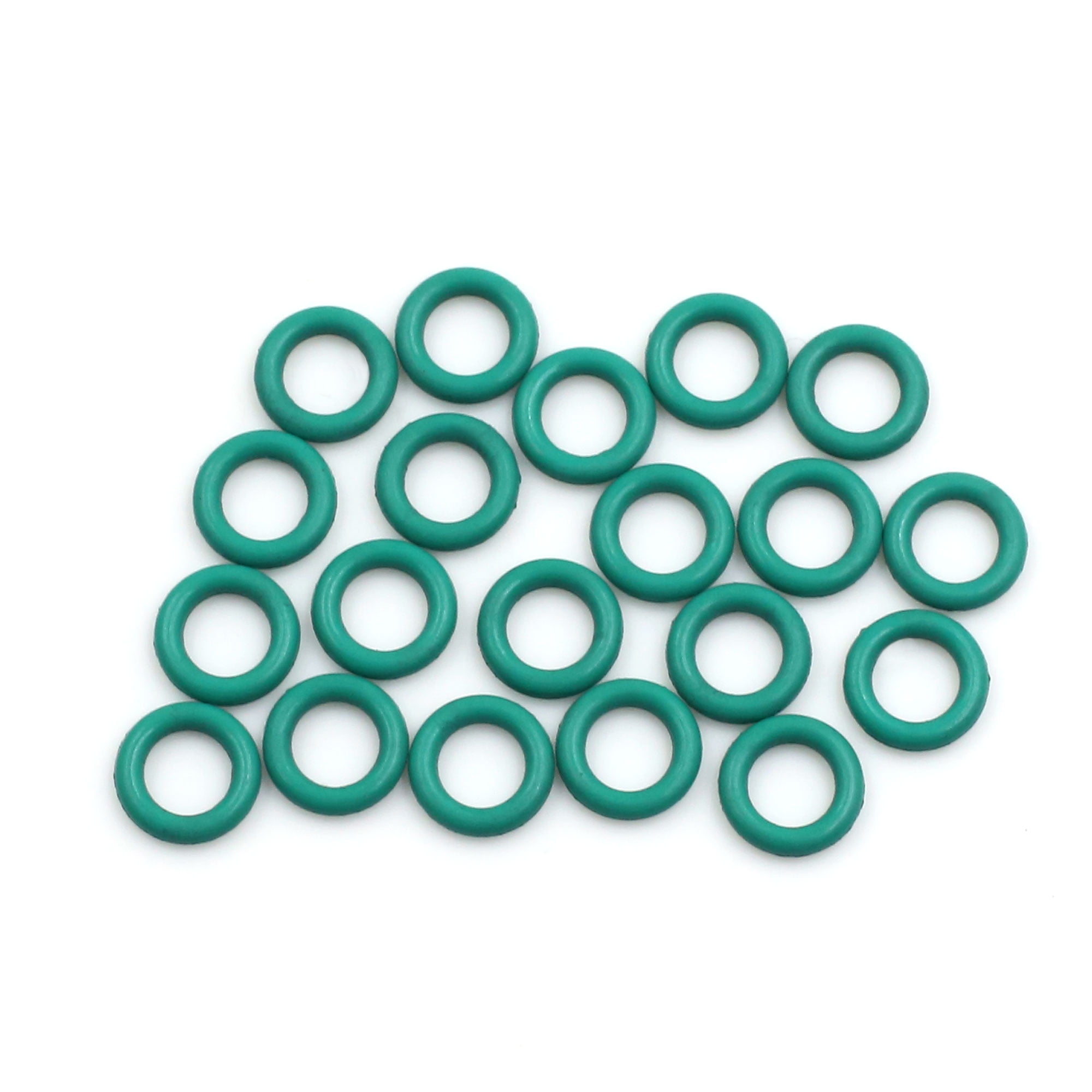 20pcs Vert Caoutchouc Joint Torique Joint étanchéité Rondelle pour Voiture 10mm x 2mm Walmart