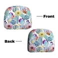 thumbnail image 6 of Kdxio Cactus Pattern Print 2 Piece Car Head Rest Covers Set Auto Front/Rear Seats Headrest Cover Universal Fit Most Cars,Sedan, SUV, 6 of 9