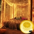 thumbnail image 3 of Cadena de luces navideñas KAQ de 20 m, 200 LED, impermeable, 8 modos, 3 of 8