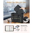thumbnail image 2 of Bolso para Biblia BellaHold grande acolchado con correa de hombro negra, 2 of 8