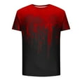 thumbnail image 5 of APEXFWDT Men's Big and Tall Summer Casual Graphic Print T Shirt Round Neck Short Sleeve Tee Tops Athletic Tee Shirts, 5 of 5